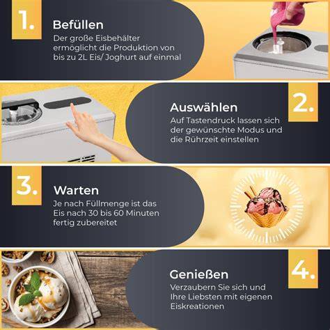 Reinigung der Kenwood Eismaschine