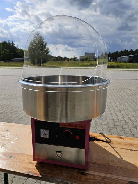 Reinigung einer Zuckerwattemaschine nach Gebrauch