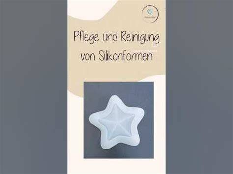 Reinigung und Pflege von Silikonformen