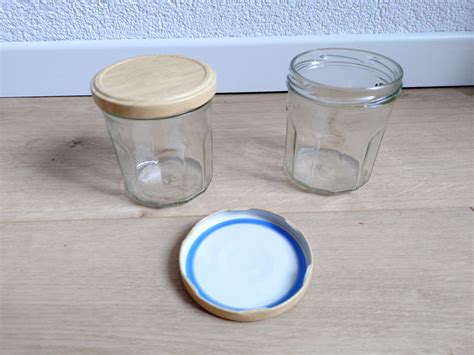 Reinigungsschritte Gläser und Deckel