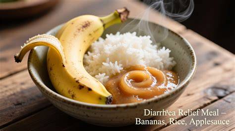 Reis, Bananen und Zwieback - bewährte Nahrungsmittel bei Durchfall
