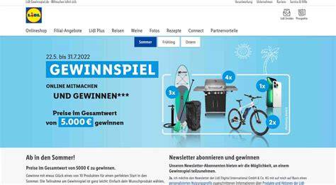 Reisepreise beim Lidl Gewinnspiel
