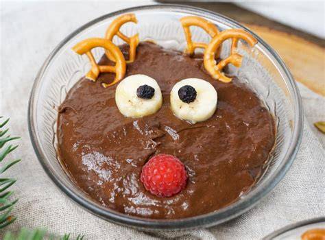Rentier-Dessert für Kinder