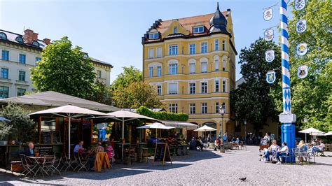 Restaurants rund um Wiener Platz München Karte