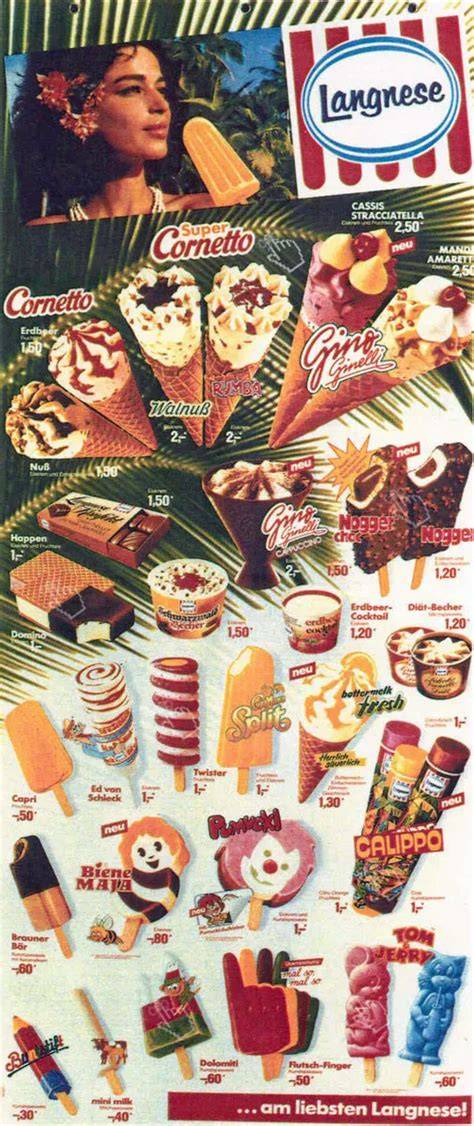 Retro Werbung Schokoriegel und Eistafel 1965