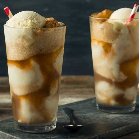 Retro-Eisdiele: Foto mit Ice Cream Floats