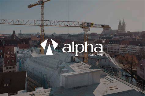 Revitalisiertes Industrieareal in Nürnberg von der alpha Gruppe