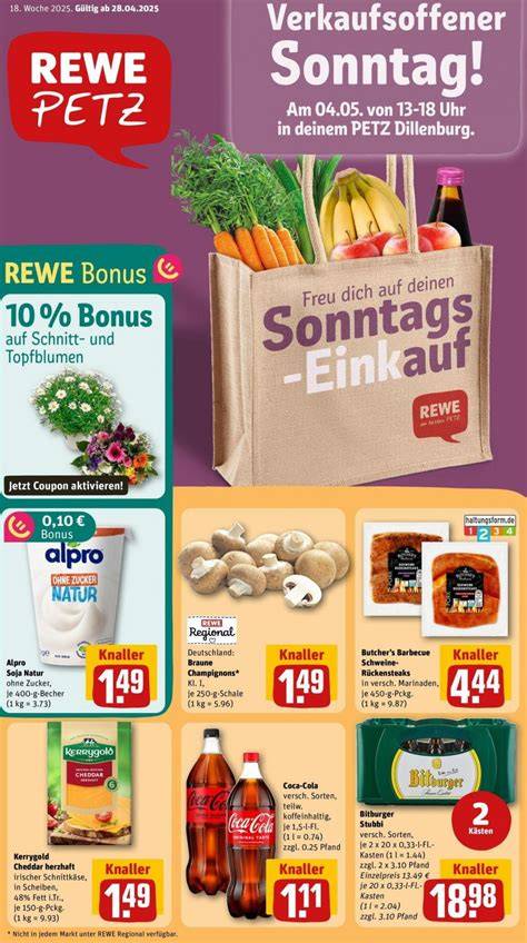 Rewe Filiale Aktionen für Marmelade