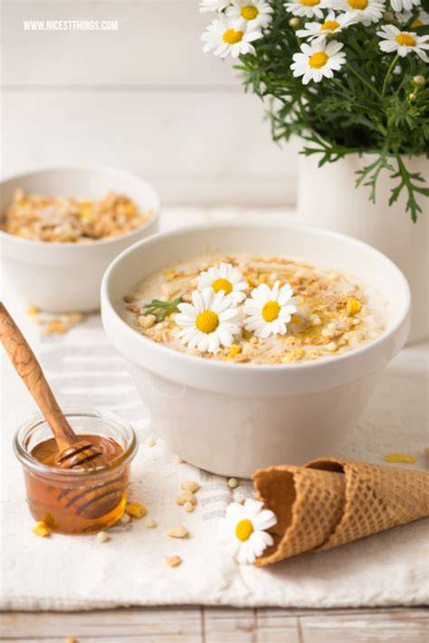 Rezept: Hafermilch mit Kamille und Honig