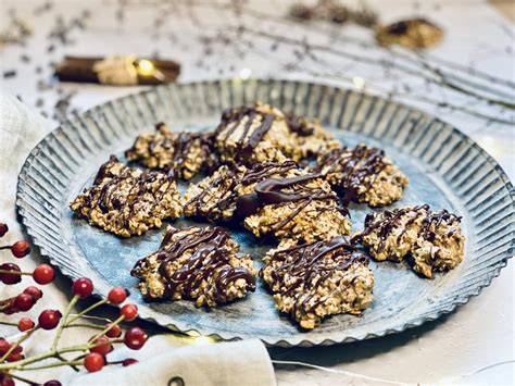 Rezept: Zuckerfreie Hafer-Cranberry-Makronen