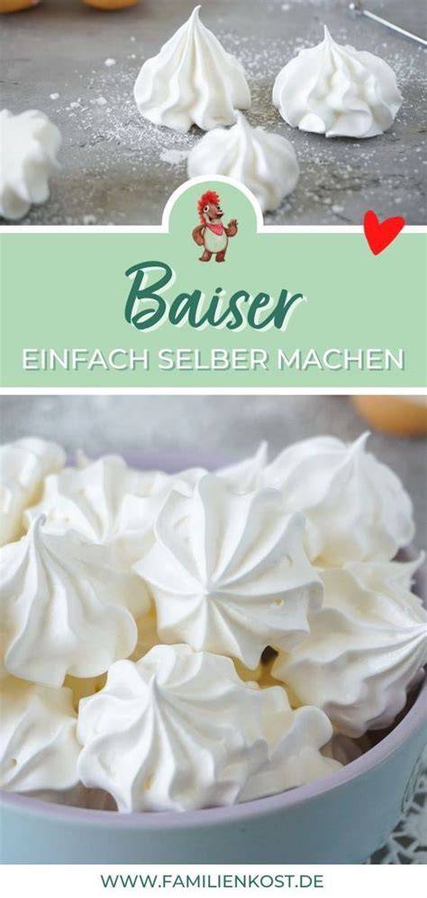 Rezept für Baiser: Eischnee mit Puderzucker