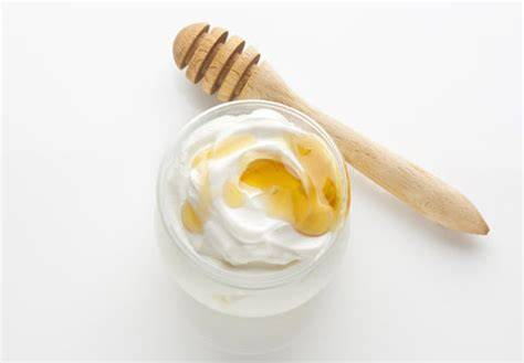 Rezeptgrafik: Honig-Quark, Honig-Hafer, Honig-Aloe für juckende Haut