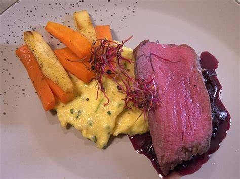 Rinderfilet mit Trüffel und Polenta