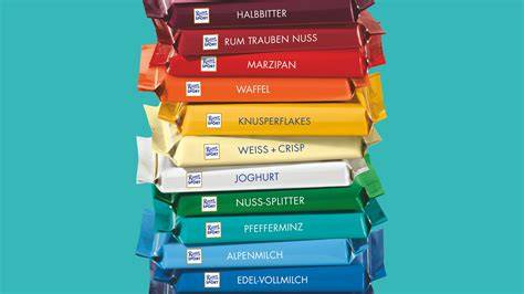 Ritter Sport Tafeln Überblick (verschiedene Sorten)
