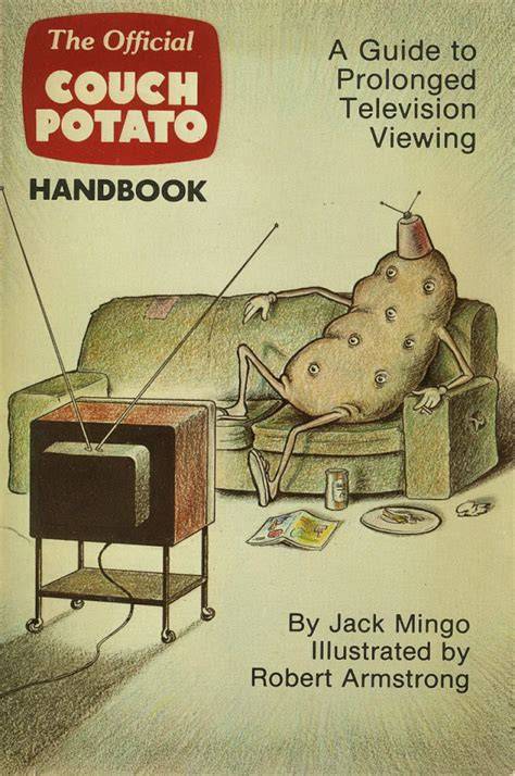 Robert Armstrong Cartoon der Couch Potato