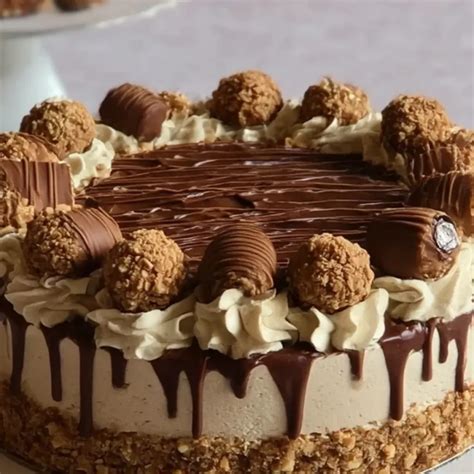 Rocher Torte Schritt für Schritt dekorieren