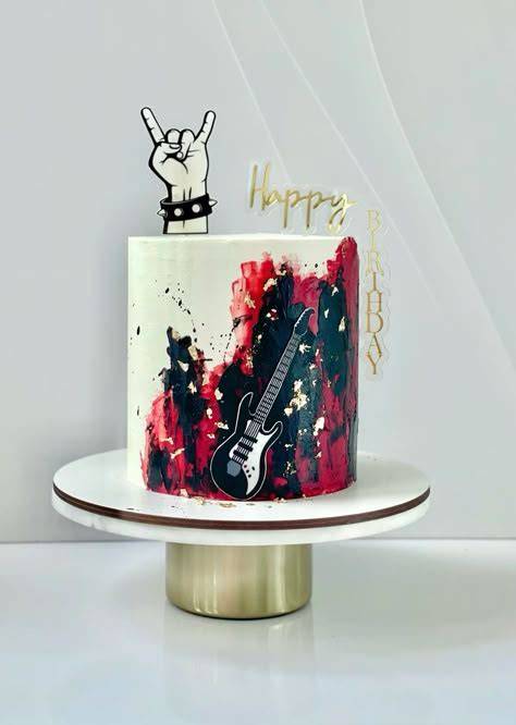 Rock Torte: Deko Details