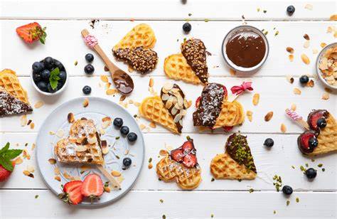 Rocka Nutrition Protein Waffeln mit verschiedenen Toppings