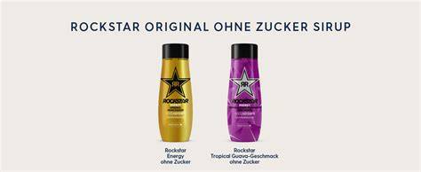 Rockstar Sirup Flasche und Dosierkappe