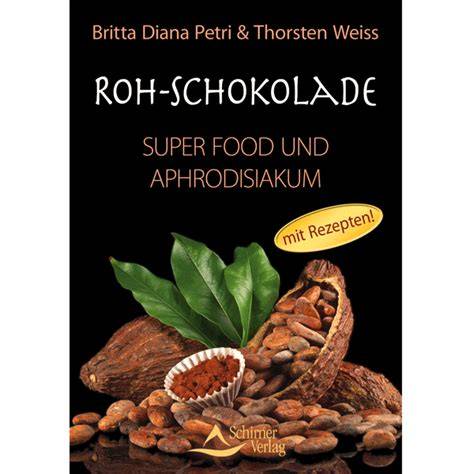 Roh-Schokolade und Inhaltsstoffe