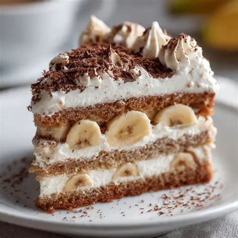 Rohzutaten und angerührte Creme für Bananentorte