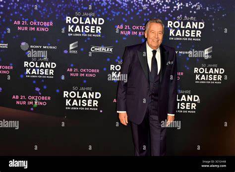 Roland Kaiser auf dem roten Teppich