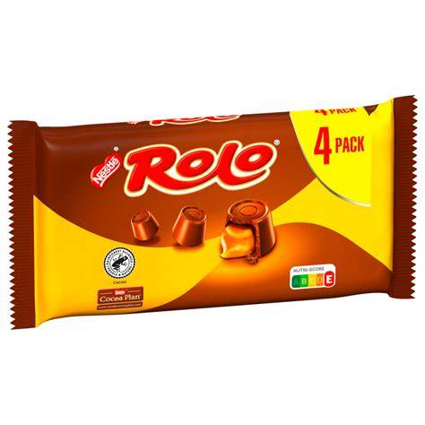 Rolo Schokolade - moderne Verpackung und weltweiter Vertrieb