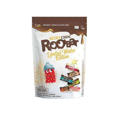 Roobar Mini Choco Bars - Bio-Mini-Schokoriegel in Vielfalt
