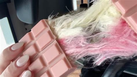 Rosa Schokolade mit Engelshaar - Trendprodukte