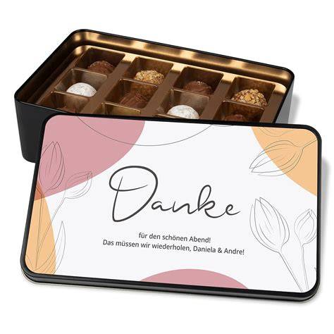 Rosenblüten Cookies und Pralinen als Geschenk