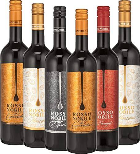 Rosso Nobile al Cioccolata - Flasche und Serviervorschlag
