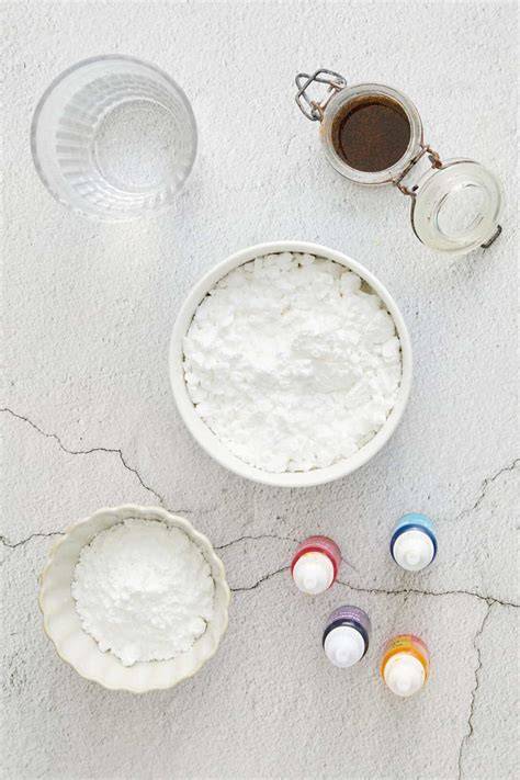 Royal Icing Zutaten und Konsistenzen