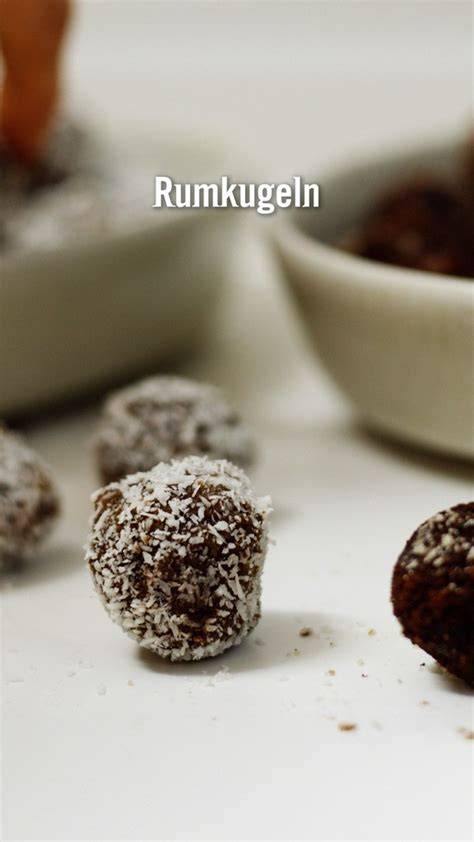 Rumkugeln Zutaten und Herstellung