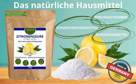Säuerungsmittel Zitronensäure und Apfelsäure