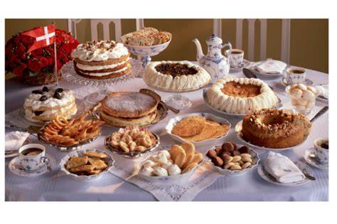 Sønderjysk Kaffebord Kuchenbuffet