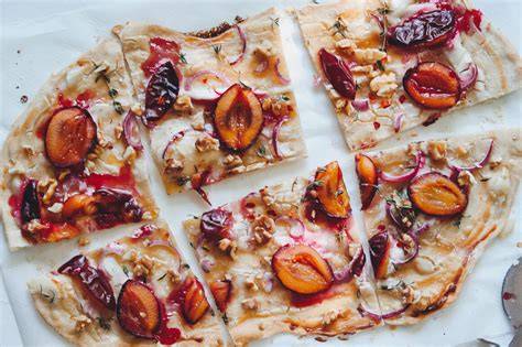 Süße Flammkuchen-Vielfalt