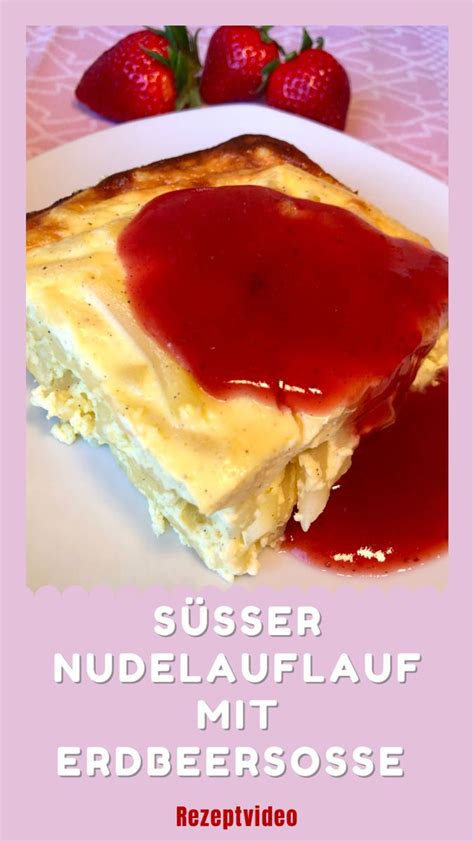 Süßer DDR-Nudelauflauf: mit Quark und Banane