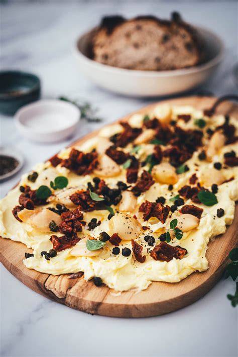 Süßkartoffelwaffel - herzhafte und süße Variante, Nahaufnahme