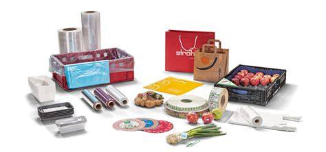 Süßwarenauslage mit vielfältigen Etiketten und Verpackungen