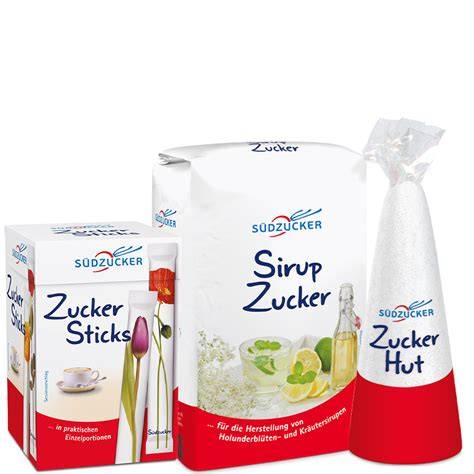 Südzucker Produktvielfalt: Zucker und Spezialitäten