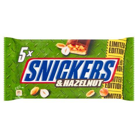 SNICKERS Hazelnut Limited Edition Verpackung grün