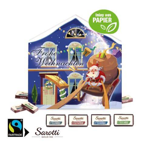 SOS-Kinderdorf Adventskalender Haus: soziales Engagement und Fairtrade