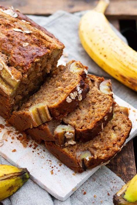 Saftiges Bananenbrot ohne Zucker