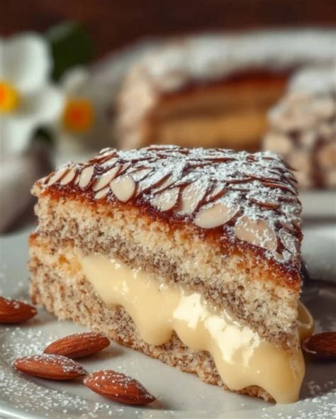 Sahnehaube für Mandeltorte