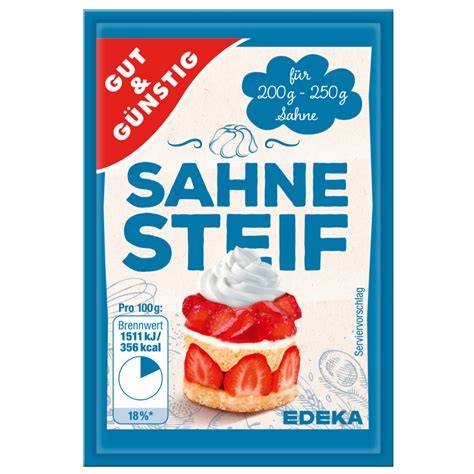 Sahnesteif und seine Wirkweise - Infografik