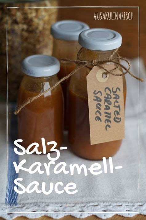 Salted Caramel - Karamellsauce mit Meersalz