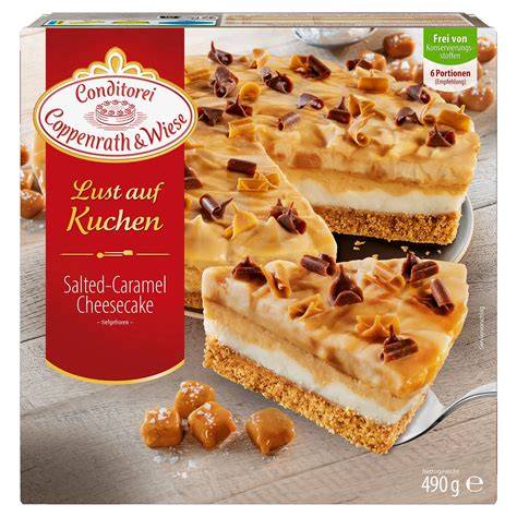 Salted Caramel Kuchen: Schnitt und Topping