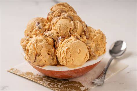 Salted Caramel auf Eis