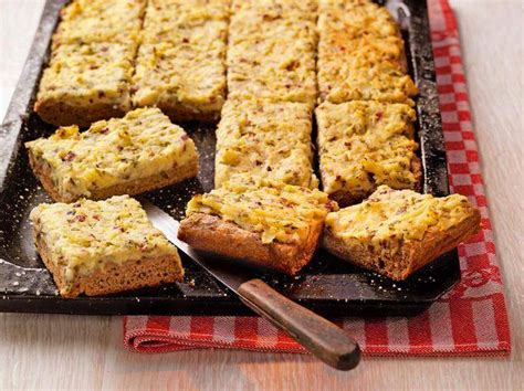 Salzekuchen mit Kartoffelbelag