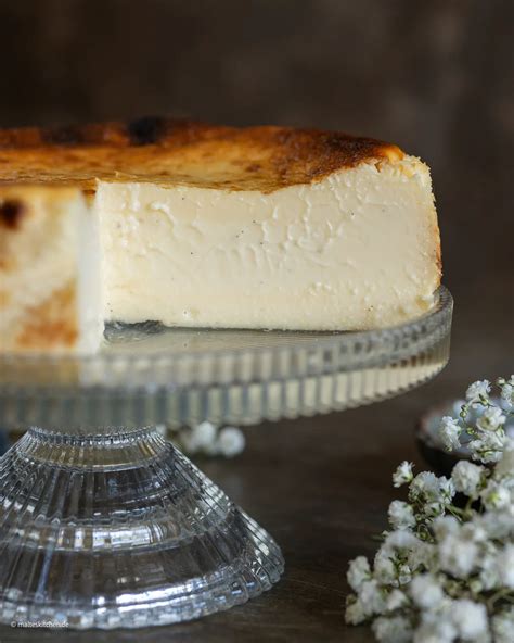 San Sebastian Basque Cheesecake - cremig und karamellisiert
